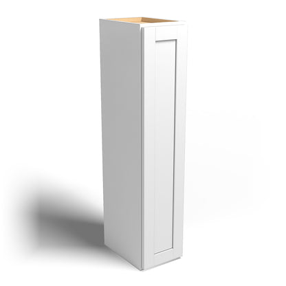 Special Order - 9" x 42" Wall Cabinet Arcadia White Shaker - W0942 42" Wall Cabinets Arcadia White GHI SPACW Special Order Wall Cabinets