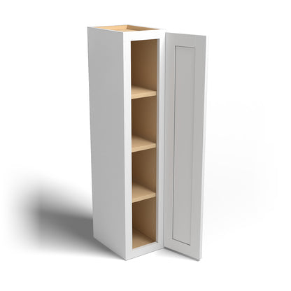 Special Order - 9" x 42" Wall Cabinet Arcadia White Shaker - W0942 42" Wall Cabinets Arcadia White GHI SPACW Special Order Wall Cabinets