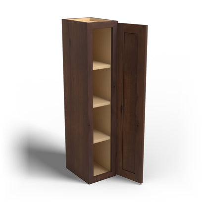 Special Order - 9" x 42" Wall Cabinet Rustic Walnut - W0942 42" Wall Cabinets GHI Rustic Walnut Special Order SPRWS Wall Cabinets