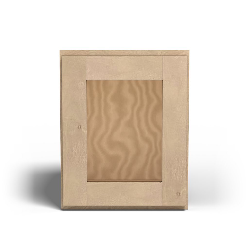 Special Order - 12" x 15" Wall Cabinet with Acrylic Mullion Door Sonona Wheat - W1215GMD GHI Sonona Wheat Special Order SPSNW Upper Wall Cabinets Wall Cabinets