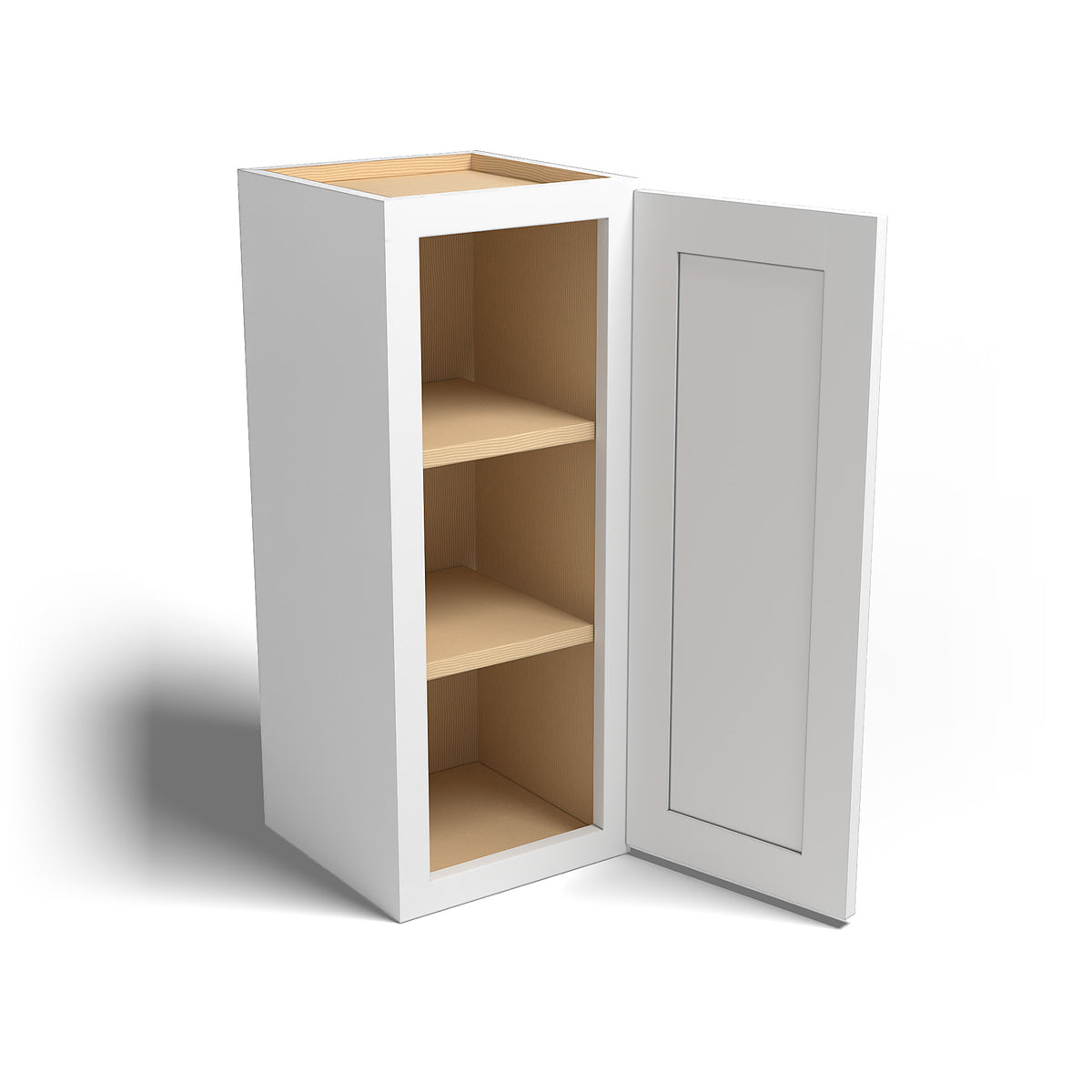 Special Order - 12" x 30" Wall Cabinet Arcadia White Shaker - W1230 30" Wall Cabinets Arcadia White GHI SPACW Special Order Wall Cabinets