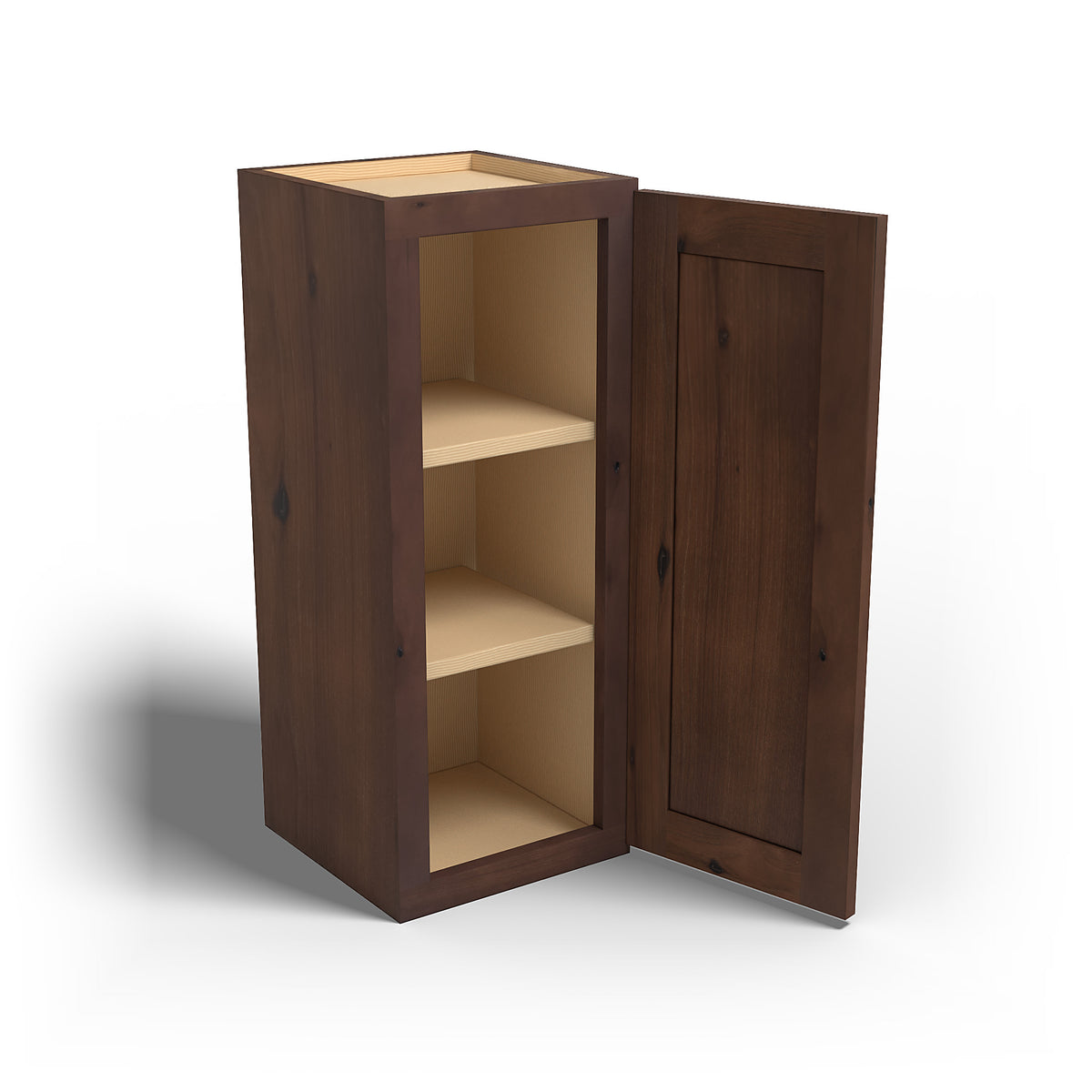Special Order - 12" x 30" Wall Cabinet Rustic Walnut - W1230 30" Wall Cabinets GHI Rustic Walnut Special Order SPRWS Wall Cabinets