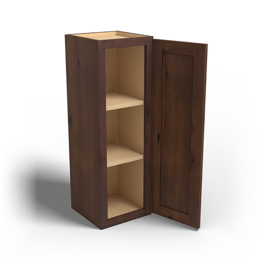 Special Order - 12" x 36" Wall Cabinet Rustic Walnut - W1236 36" Wall Cabinets GHI Rustic Walnut Special Order SPRWS Wall Cabinets