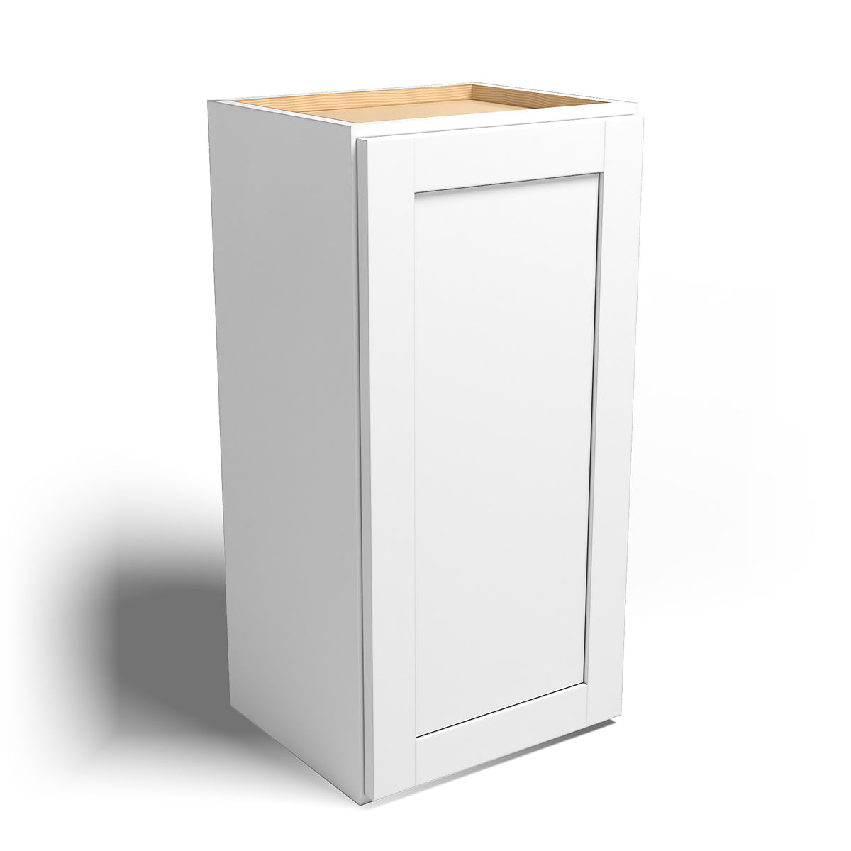 Special Order - 15" x 30" Wall Cabinet Arcadia White Shaker - W1530 30" Wall Cabinets Arcadia White GHI SPACW Special Order Wall Cabinets