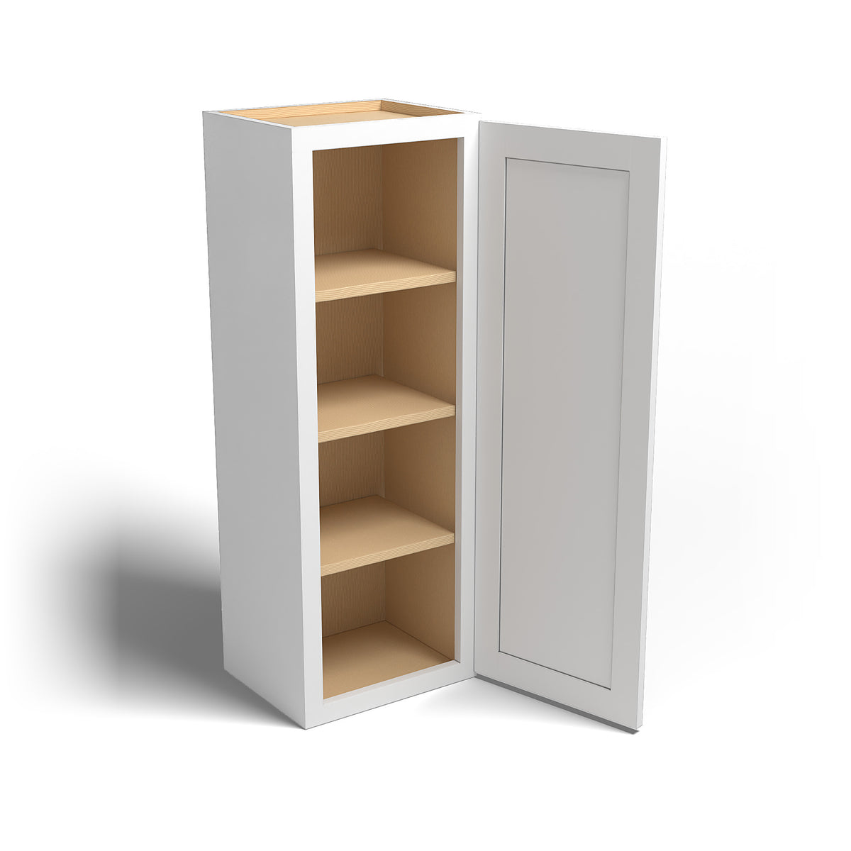 Special Order - 15" x 42" Wall Cabinet Arcadia White Shaker - W1542 42" Wall Cabinets Arcadia White GHI SPACW Special Order Wall Cabinets