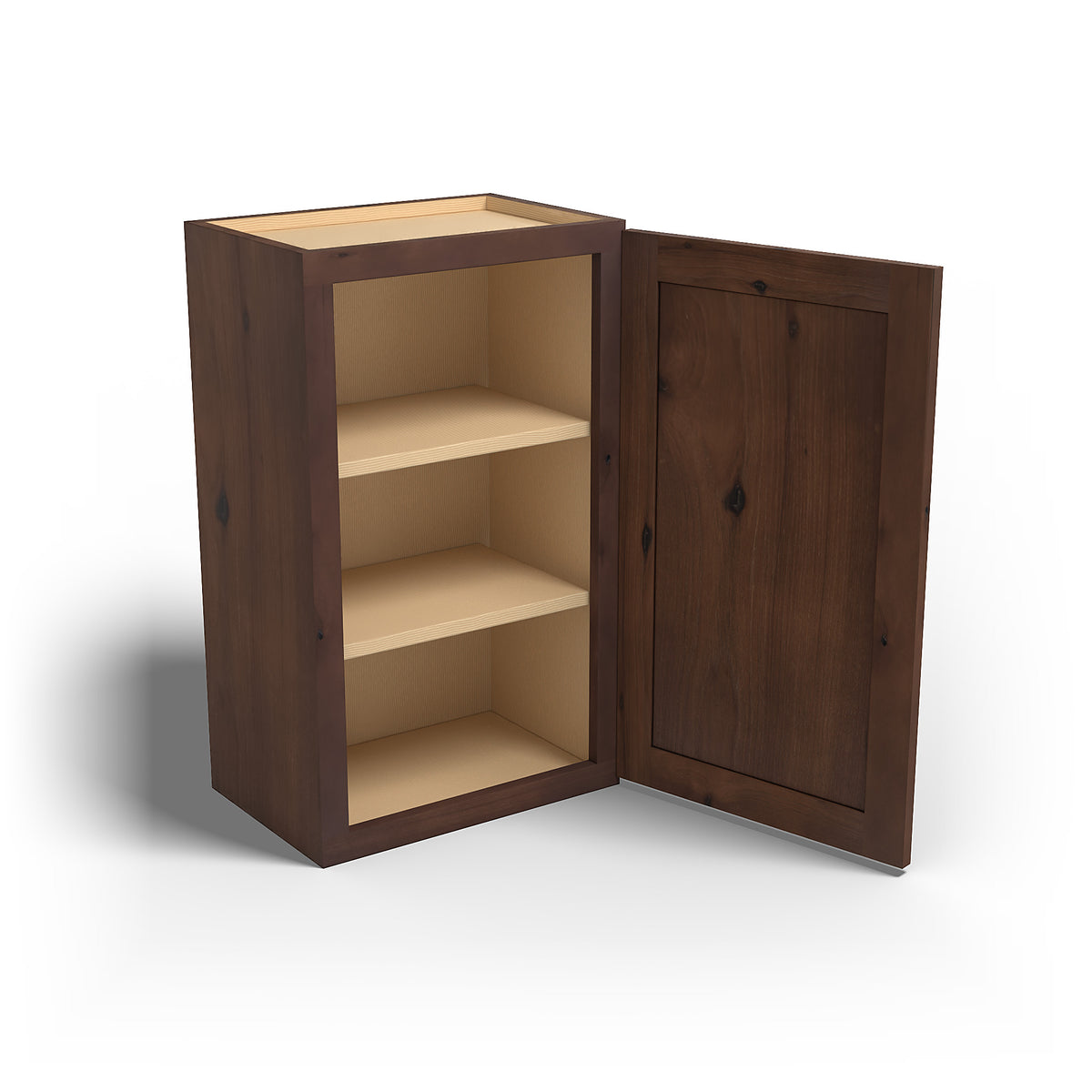 Special Order - 18" x 30" Wall Cabinet Rustic Walnut - W1830 30" Wall Cabinets GHI Rustic Walnut Special Order SPRWS Wall Cabinets