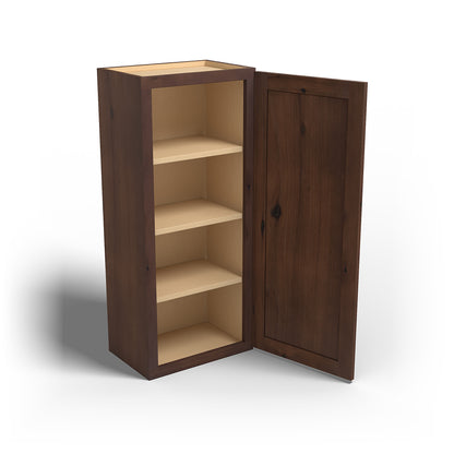 Special Order - 18" x 42" Wall Cabinet Rustic Walnut - W1842 42" Wall Cabinets GHI Rustic Walnut Special Order SPRWS Wall Cabinets
