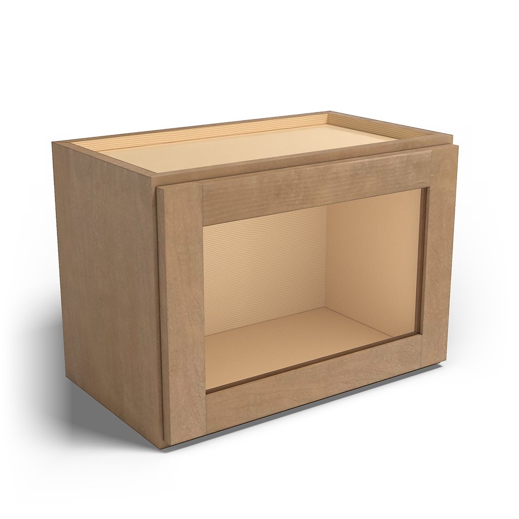 Special Order - 21" x 15" Wall Cabinet with Acrylic Mullion Door Sonona Sand - W2115GMD GHI Sonona Sand Special Order SPSNS Upper Wall Cabinets Wall Cabinets