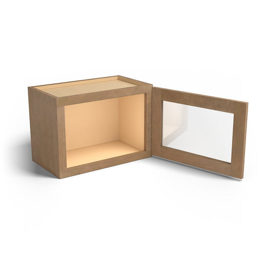 Special Order - 21" x 15" Wall Cabinet with Acrylic Mullion Door Sonona Sand - W2115GMD GHI published-all-channels Sonona Sand Special Order SPSNS Upper Wall Cabinets Wall Cabinets
