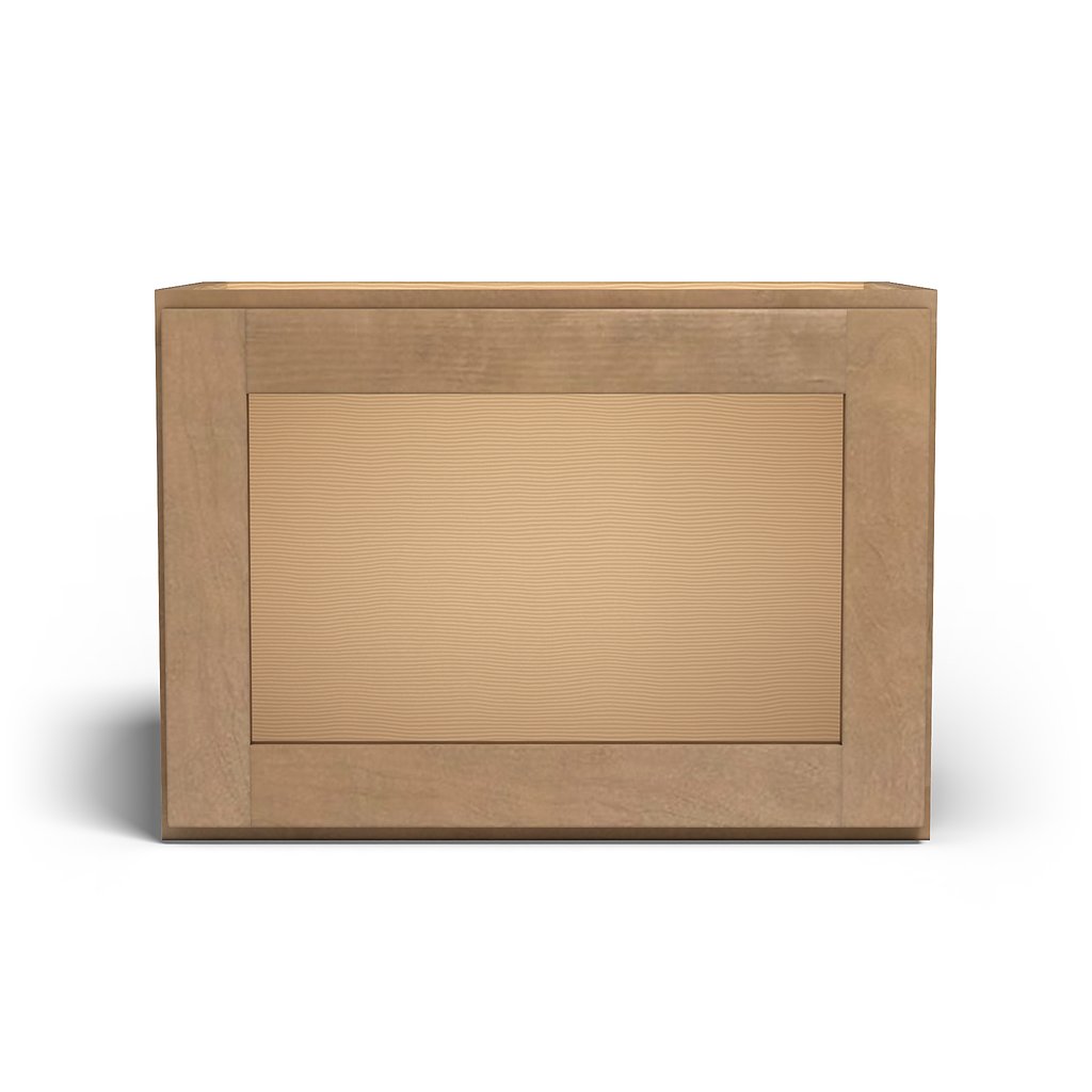 Special Order - 21" x 15" Wall Cabinet with Acrylic Mullion Door Sonona Sand - W2115GMD GHI Sonona Sand Special Order SPSNS Upper Wall Cabinets Wall Cabinets