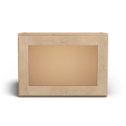 Special Order - 21" x 15" Wall Cabinet with Acrylic Mullion Door Sonona Wheat - W2115GMD GHI Sonona Wheat Special Order SPSNW Upper Wall Cabinets Wall Cabinets