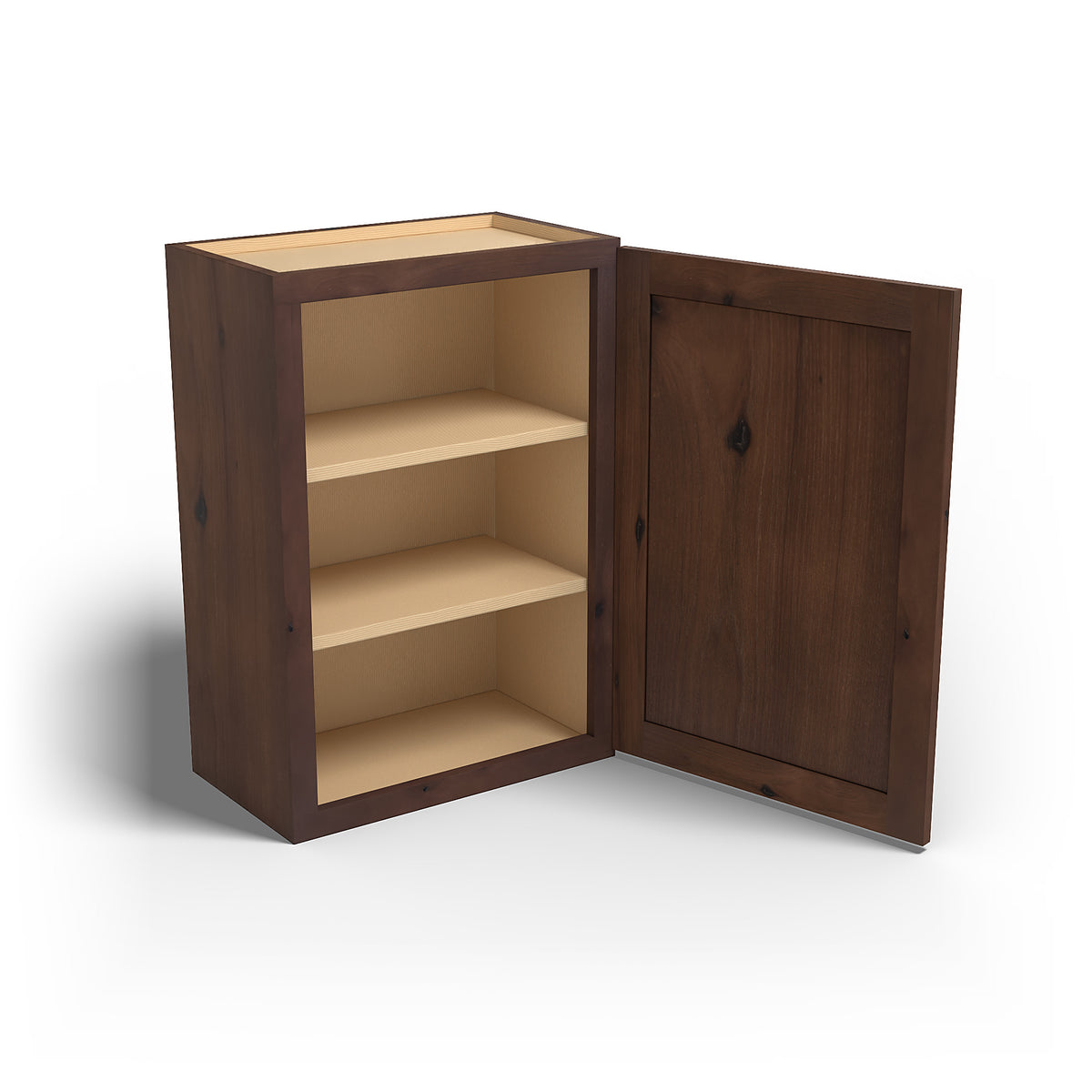 Special Order - 21" x 30" Wall Cabinet Rustic Walnut - W2130 30" Wall Cabinets GHI Rustic Walnut Special Order SPRWS Wall Cabinets