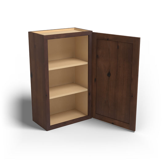 Special Order - 21" x 36" Wall Cabinet Rustic Walnut - W2136 36" Wall Cabinets GHI Rustic Walnut Special Order SPRWS Wall Cabinets