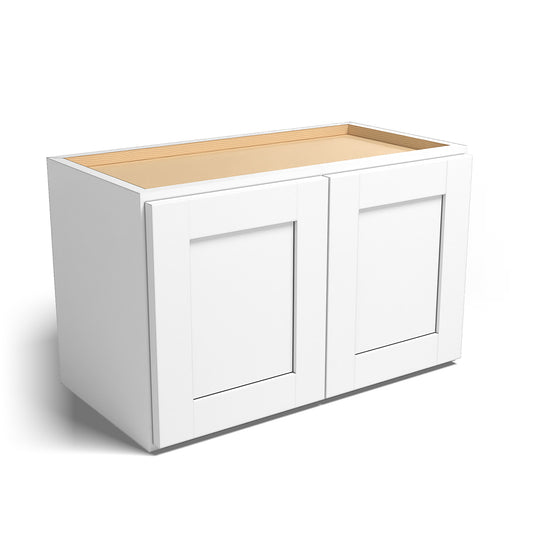 Special Order - 24" x 15" Wall Cabinet Arcadia White Shaker - W2415 Arcadia White GHI SPACW Special Order Upper Wall Cabinets Wall Cabinets