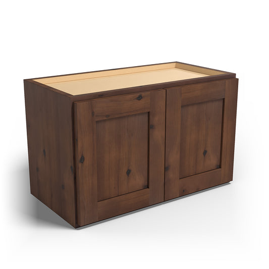 Special Order - 24" x 15" Wall Cabinet Rustic Walnut - W2415 GHI Rustic Walnut Special Order SPRWS Upper Wall Cabinets Wall Cabinets
