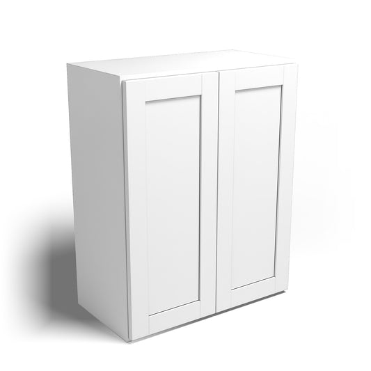 Special Order - 24" x 30" Wall Cabinet Arcadia White Shaker - W2430 30" Wall Cabinets Arcadia White GHI SPACW Special Order Wall Cabinets