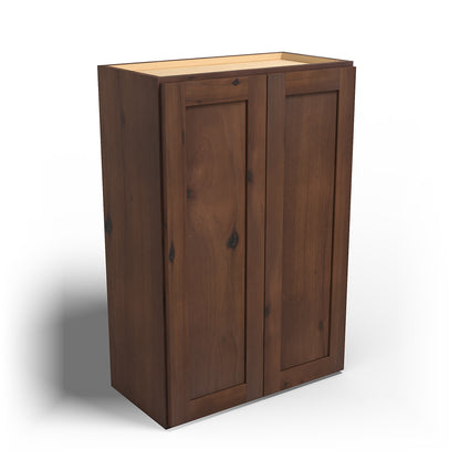Special Order - 24" x 36" Wall Cabinet Rustic Walnut - W2436 36" Wall Cabinets GHI Rustic Walnut Special Order SPRWS Wall Cabinets