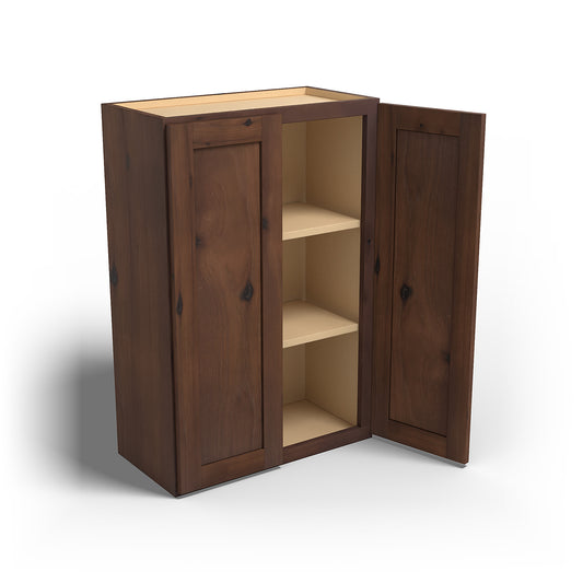 Special Order - 24" x 36" Wall Cabinet Rustic Walnut - W2436 36" Wall Cabinets GHI Rustic Walnut Special Order SPRWS Wall Cabinets