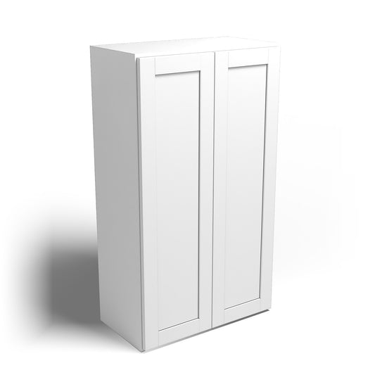 Special Order - 24" x 42" Wall Cabinet Arcadia White Shaker - W2442 42" Wall Cabinets Arcadia White GHI SPACW Special Order Wall Cabinets