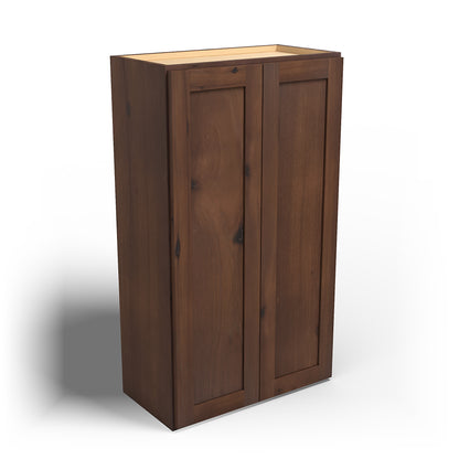 Special Order - 24" x 42" Wall Cabinet Rustic Walnut - W2442 42" Wall Cabinets GHI Rustic Walnut Special Order SPRWS Wall Cabinets