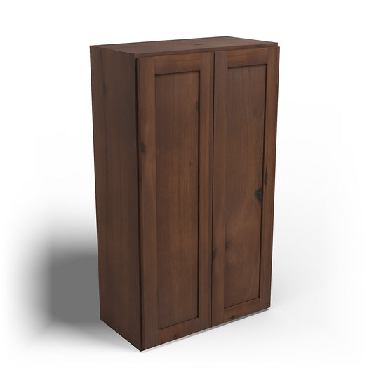 Special Order - 24" x 42" Wall Cabinet Rustic Walnut - W2442