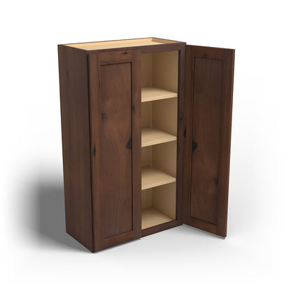 Special Order - 24" x 42" Wall Cabinet Rustic Walnut - W2442 42" Wall Cabinets GHI Rustic Walnut Special Order SPRWS Wall Cabinets