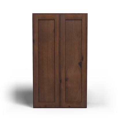 Special Order - 24" x 42" Wall Cabinet Rustic Walnut - W2442 42" Wall Cabinets GHI Rustic Walnut Special Order SPRWS Wall Cabinets