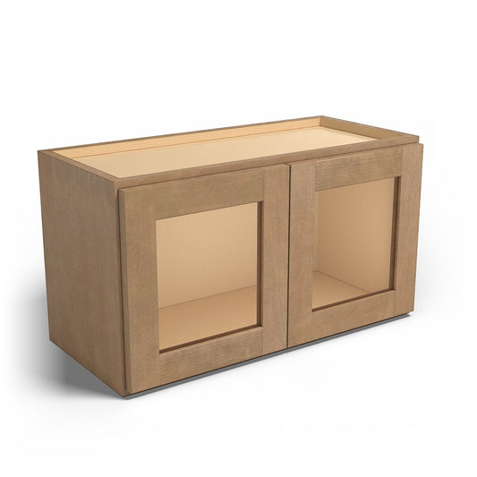 Special Order - 27" x 15" Wall Cabinet with Acrylic Mullion Doors Sonona Sand - W2715GMD GHI published-all-channels Sonona Sand Special Order SPSNS Upper Wall Cabinets Wall Cabinets