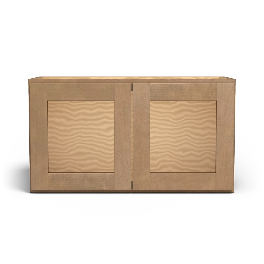 Special Order - 27" x 15" Wall Cabinet with Acrylic Mullion Doors Sonona Sand - W2715GMD GHI Sonona Sand Special Order SPSNS Upper Wall Cabinets Wall Cabinets