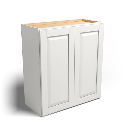 Special Order - 27" x 30" Wall Cabinet Newport White - W2730 30" Wall Cabinets GHI Newport White Special Order SPNPW Wall Cabinets