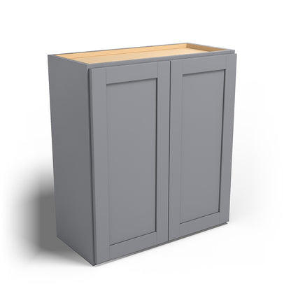 Special Order - 27" x 30" Wall Cabinet Pacific Gray - W2730 30" Wall Cabinets GHI Pacific Gray Special Order SPPGS Wall Cabinets