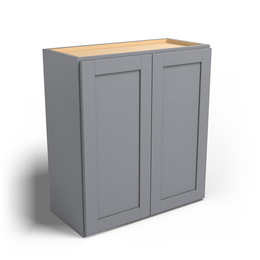 Special Order - 27" x 30" Wall Cabinet Pacific Gray - W2730 30" Wall Cabinets GHI Pacific Gray Special Order SPPGS Wall Cabinets