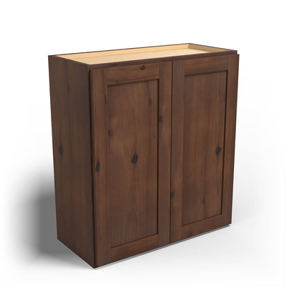Special Order - 27" x 30" Wall Cabinet Rustic Walnut - W2730 30" Wall Cabinets GHI Rustic Walnut Special Order SPRWS Wall Cabinets