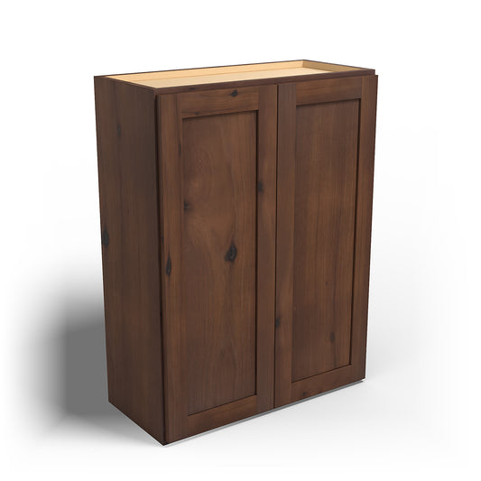 Special Order - 27" x 36" Wall Cabinet Rustic Walnut - W2736 36" Wall Cabinets GHI Rustic Walnut Special Order SPRWS Wall Cabinets