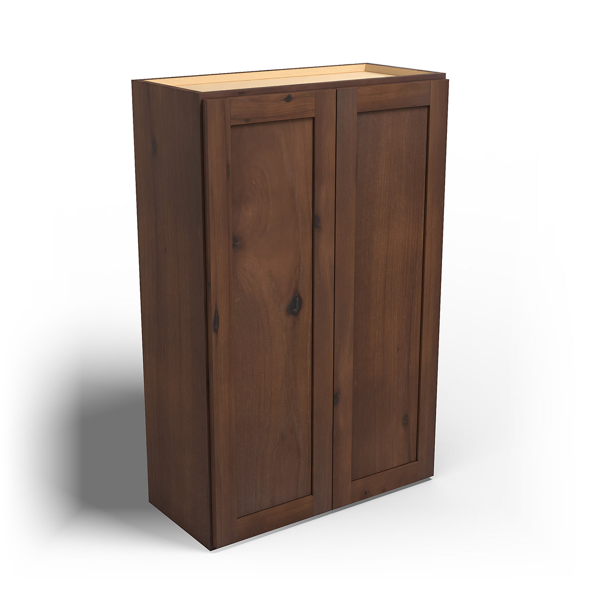 Special Order - 27" x 42" Wall Cabinet Rustic Walnut - W2742 42" Wall Cabinets GHI Rustic Walnut Special Order SPRWS Wall Cabinets