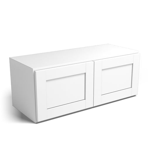 30" x 12" Wall Cabinet Arcadia White Shaker - W3012