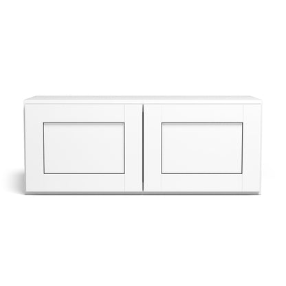 30" x 12" Wall Cabinet Arcadia White Shaker - W3012