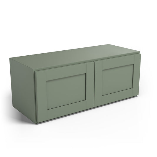 Special Order - 30" x 12" Wall Cabinet Forest Green - W3012