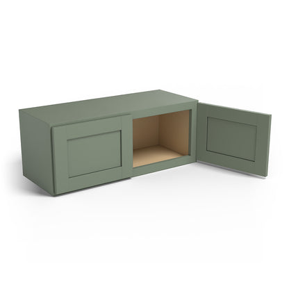 Special Order - 30" x 12" Wall Cabinet Forest Green - W3012