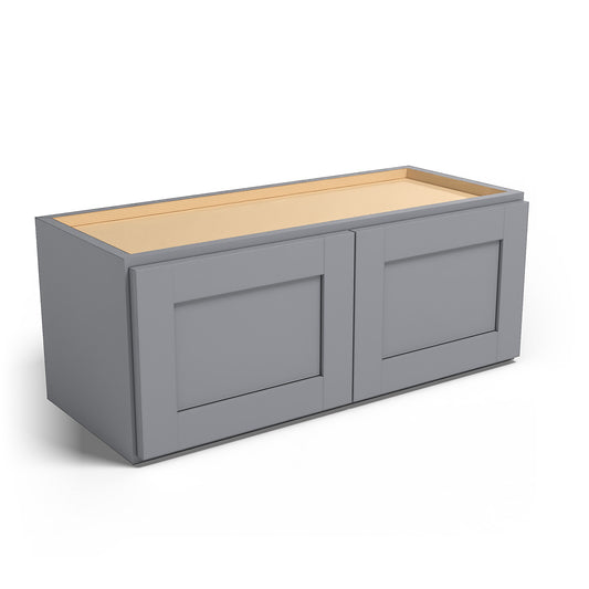 Special Order - 30" x 12" Wall Cabinet Pacific Gray - W3012 GHI Pacific Gray Special Order SPPGS Upper Wall Cabinets Wall Cabinets