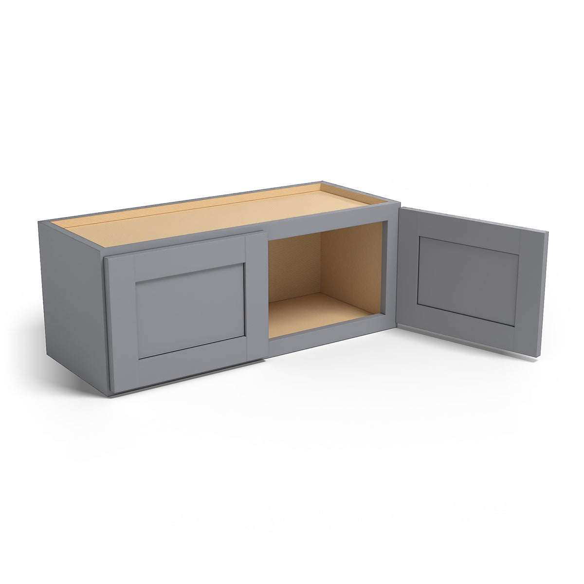 Special Order - 30" x 12" Wall Cabinet Pacific Gray - W3012 GHI Pacific Gray Special Order SPPGS Upper Wall Cabinets Wall Cabinets