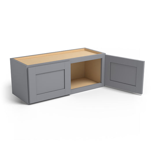 Special Order - 30" x 12" Wall Cabinet Pacific Gray - W3012 GHI Pacific Gray Special Order SPPGS Upper Wall Cabinets Wall Cabinets