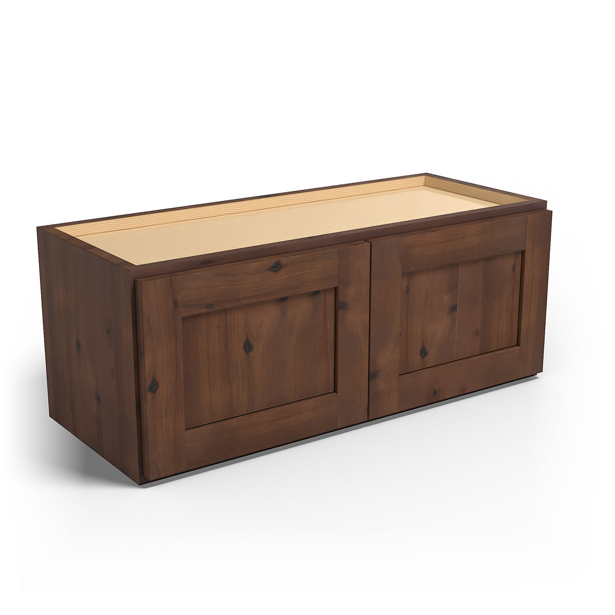Special Order - 30" x 12" Wall Cabinet Rustic Walnut - W3012 GHI Rustic Walnut Special Order SPRWS Upper Wall Cabinets Wall Cabinets