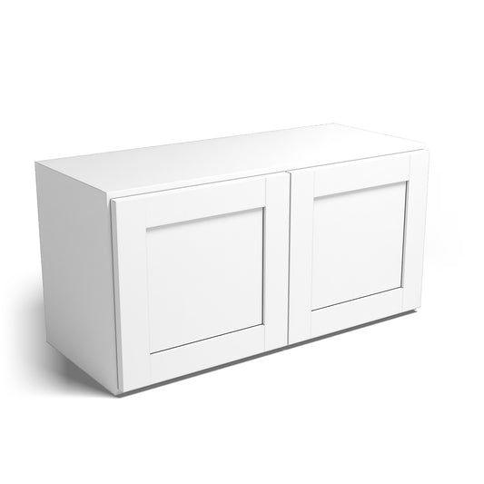 30" x 15" Wall Cabinet Arcadia White Shaker - W3015