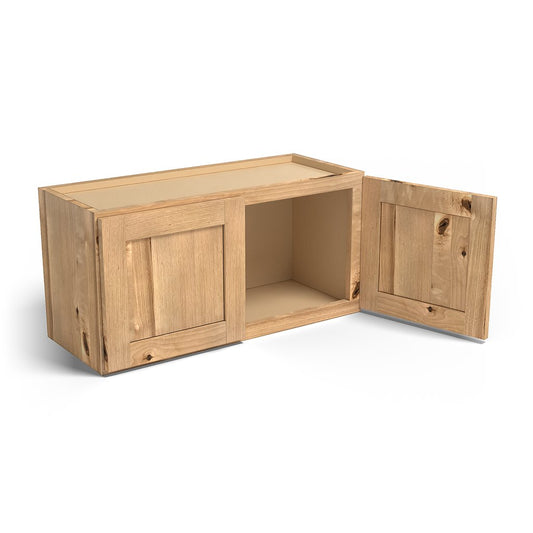 Special Order - 30" x 15" Wall Cabinet Frontier Shaker - W3015 Frontier Shaker GHI Special Order SPFTS Upper Wall Cabinets Wall Cabinets