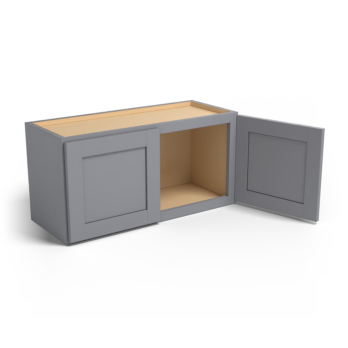 Special Order - 30" x 15" Wall Cabinet Pacific Gray - W3015 GHI Pacific Gray Special Order SPPGS Upper Wall Cabinets Wall Cabinets