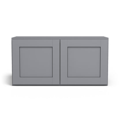 Special Order - 30" x 15" Wall Cabinet Pacific Gray - W3015 GHI Pacific Gray Special Order SPPGS Upper Wall Cabinets Wall Cabinets