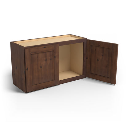 Special Order - 30" x 18" Wall Cabinet Rustic Walnut - W3018 GHI Rustic Walnut Special Order SPRWS Upper Wall Cabinets Wall Cabinets