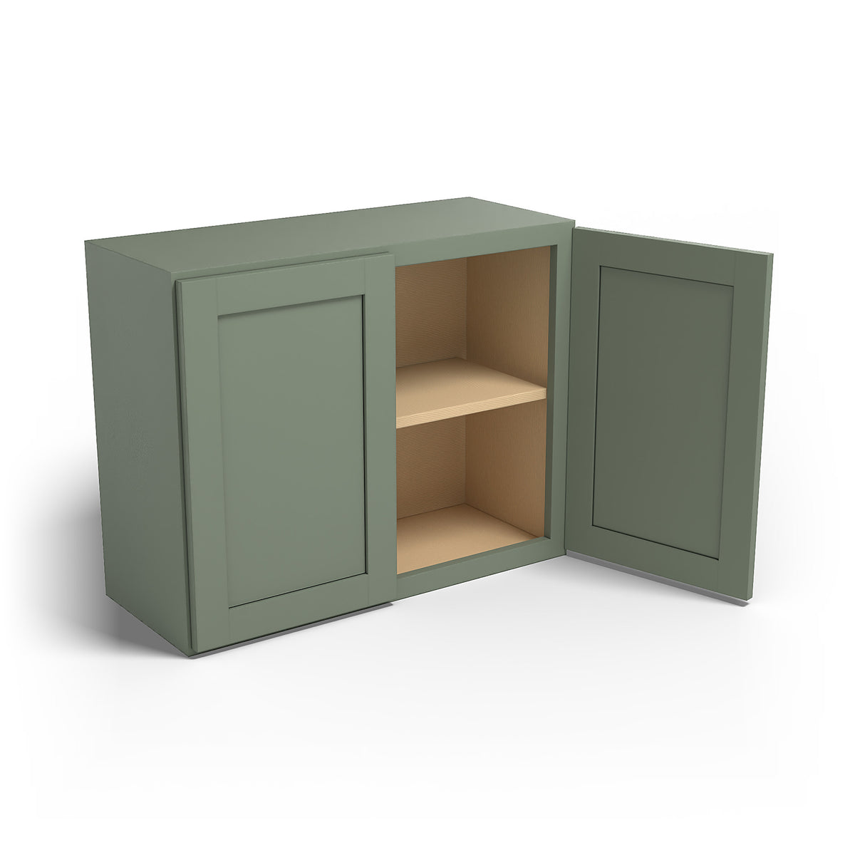 Special Order - 30" x 24" Wall Cabinet Forest Green - W3024