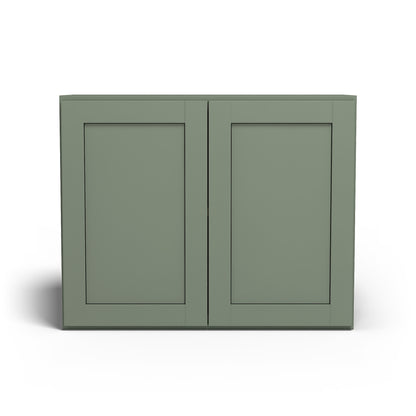 Special Order - 30" x 24" Wall Cabinet Forest Green - W3024